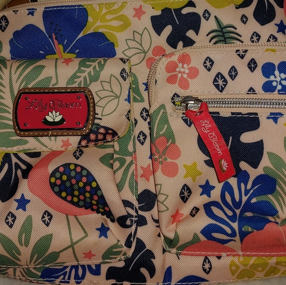 Lily Bloom "Tropical Pineapple" Crossbody Bag - Picture 7 of 8